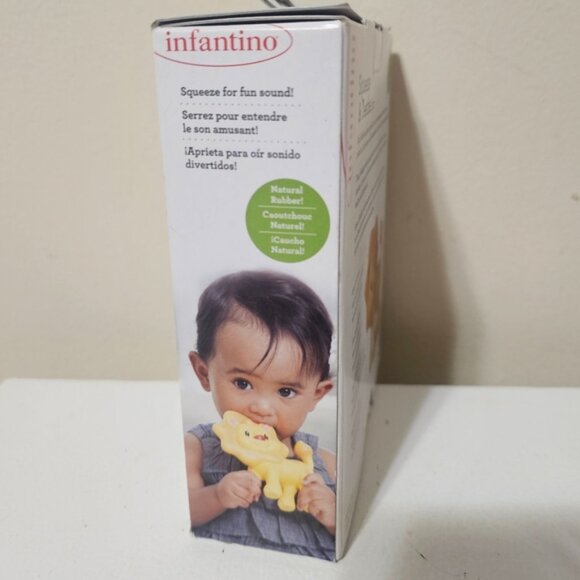 Infantino Squeeze and Teethe, Lion NIB - Picture 4 of 6